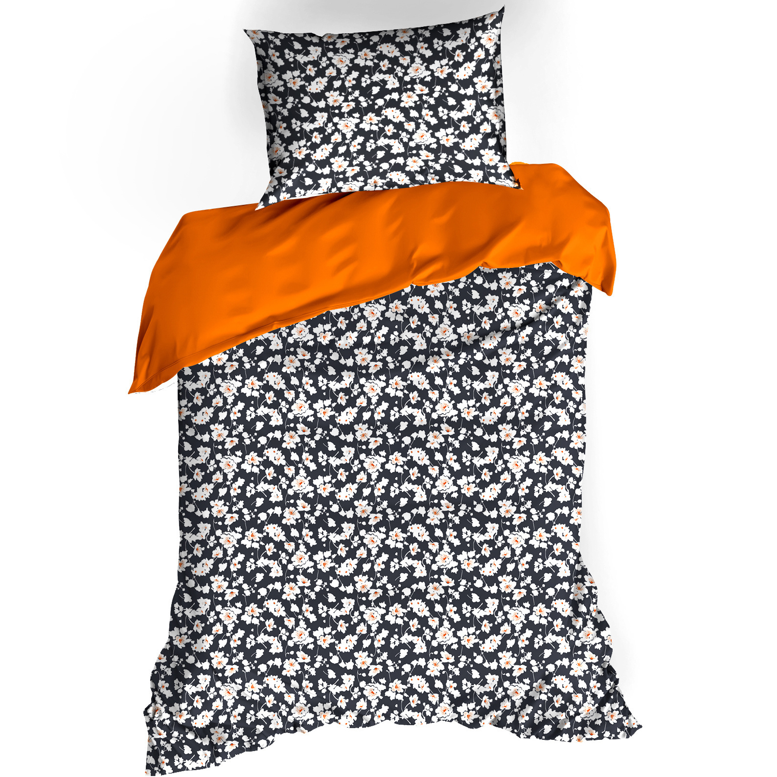 Dekbedovertrek Katoen Satijn Tiger - Eenpersoons - 140 x 200/220 cm - Multi