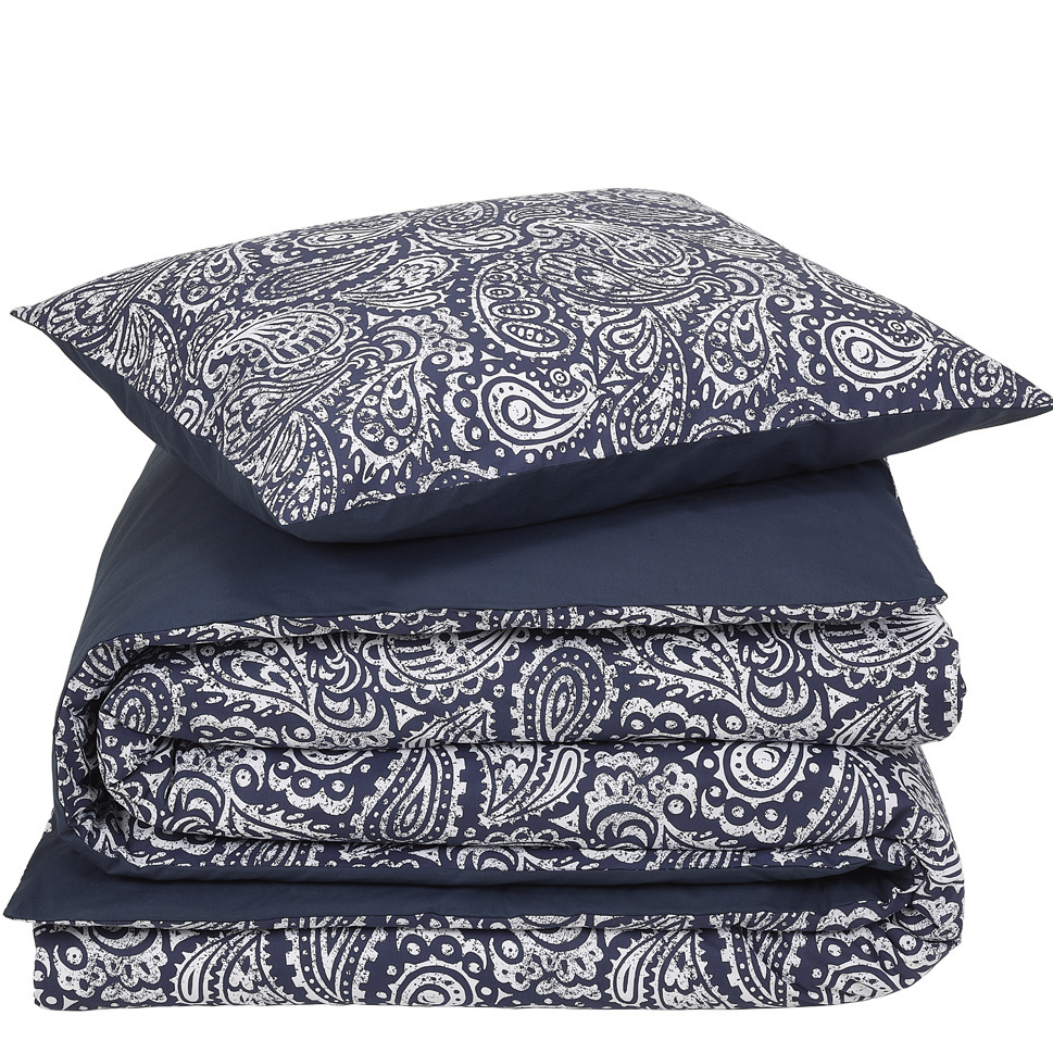 Dekbedovertrek Igor, Royal Blue - 140 x 200/220 - Katoen Percal