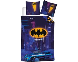 Dekbedovertrek Batmobile - Eenpersoons - 140 x 200 cm - Polykatoen