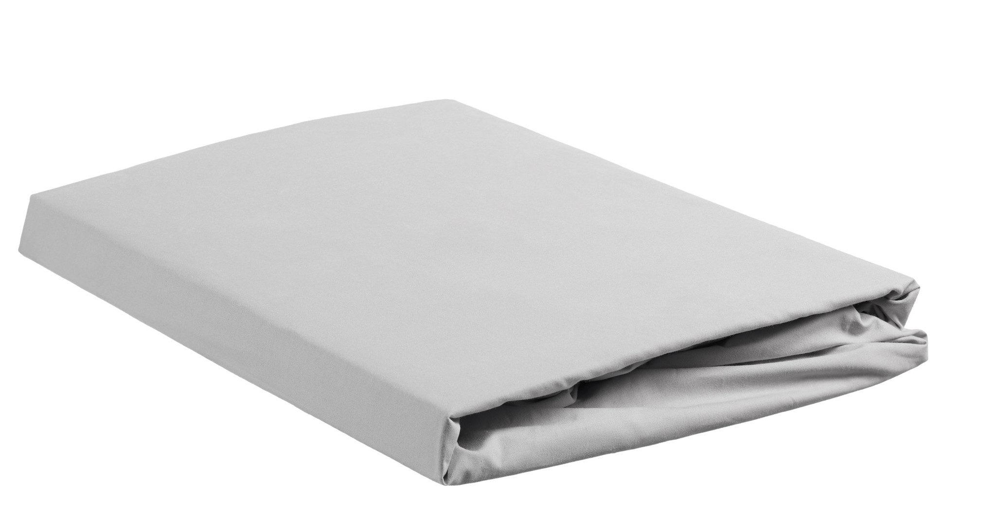 Beddinghouse Hoeslaken percale katoen Beddinghouse - Lichte Grijs