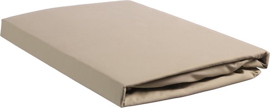 Beddinghouse Hoeslaken percale katoen - Sand