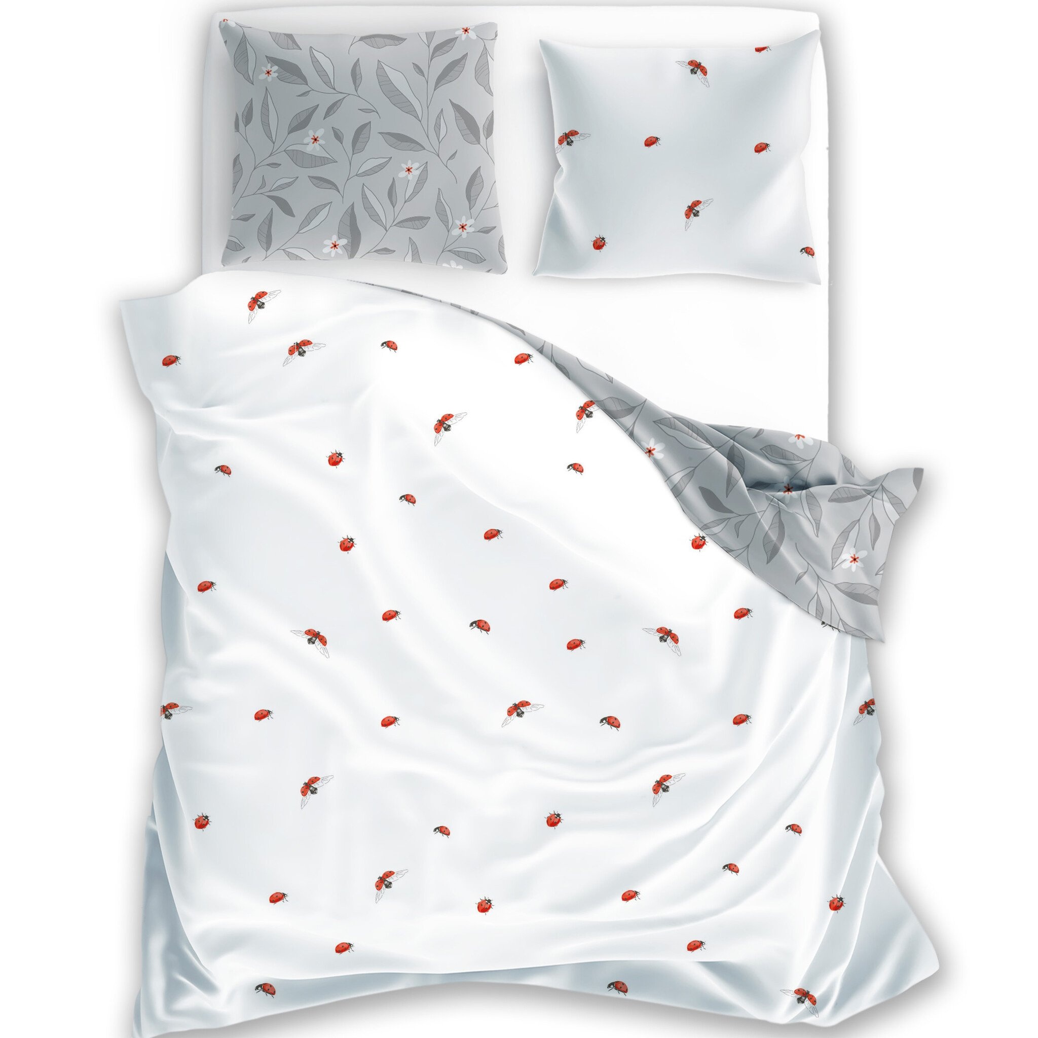 Dekbedovertrek Kapoentje - 140 x 200 + 70 x 90 cm - Katoen