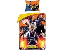 Dekbedovertrek Heroes Rising - Eenpersoons - 140 x 200 cm - Katoen
