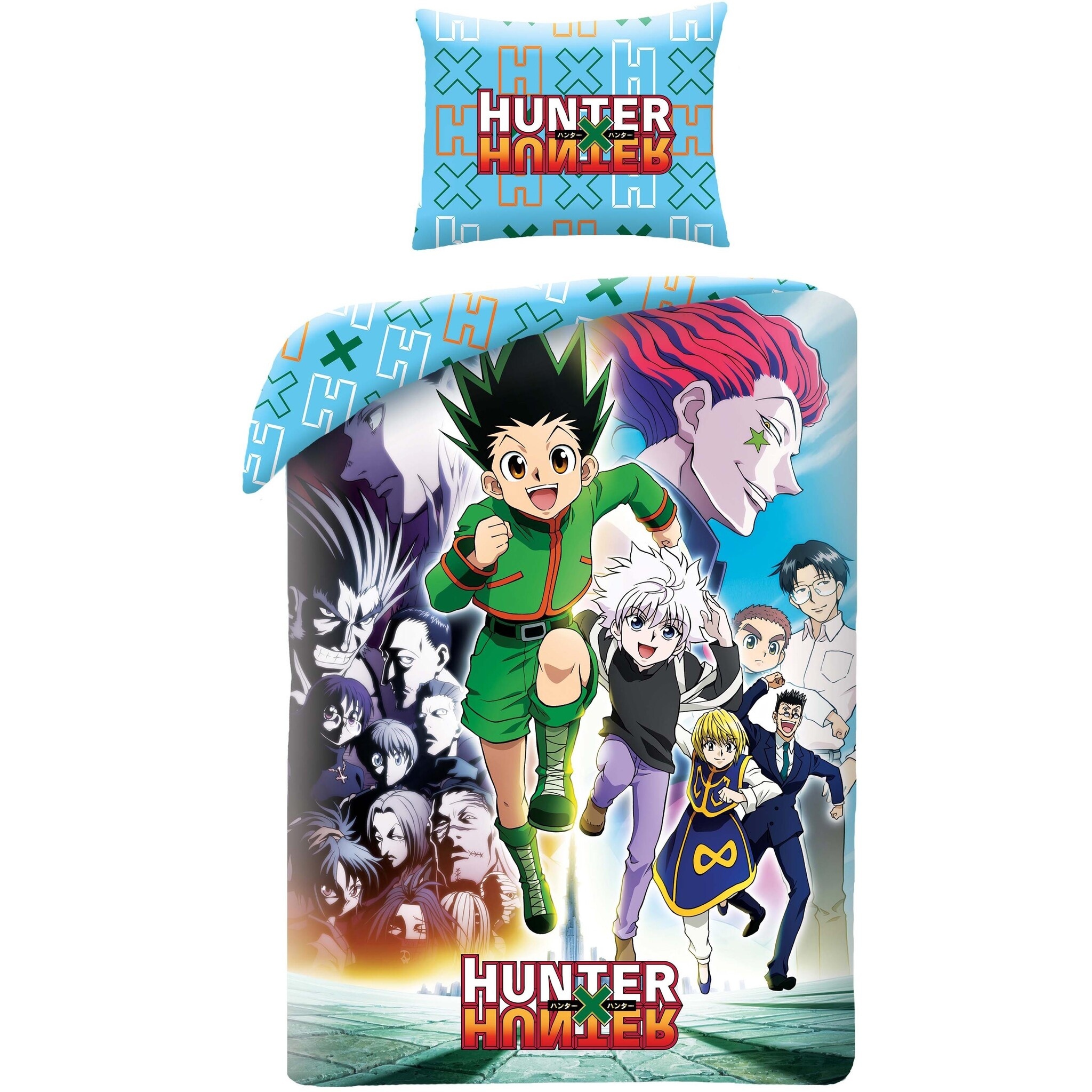 Dekbedovertrek, Hanta - 140 x 200 + 70 x 90 cm - Polyester