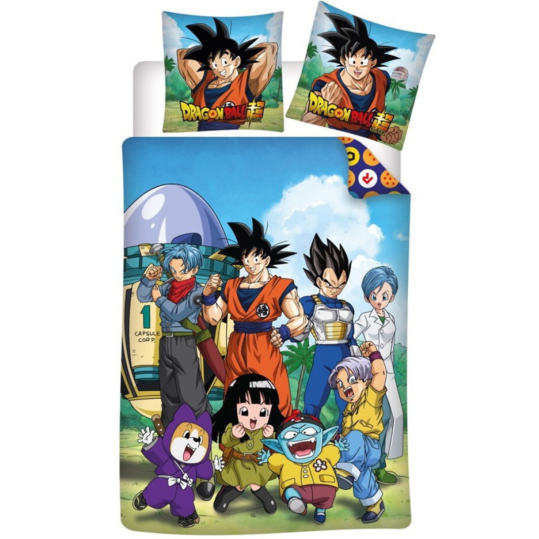 Dekbedovertrek Shenron - Eenpersoons - 140 x 200 cm - Polykatoen