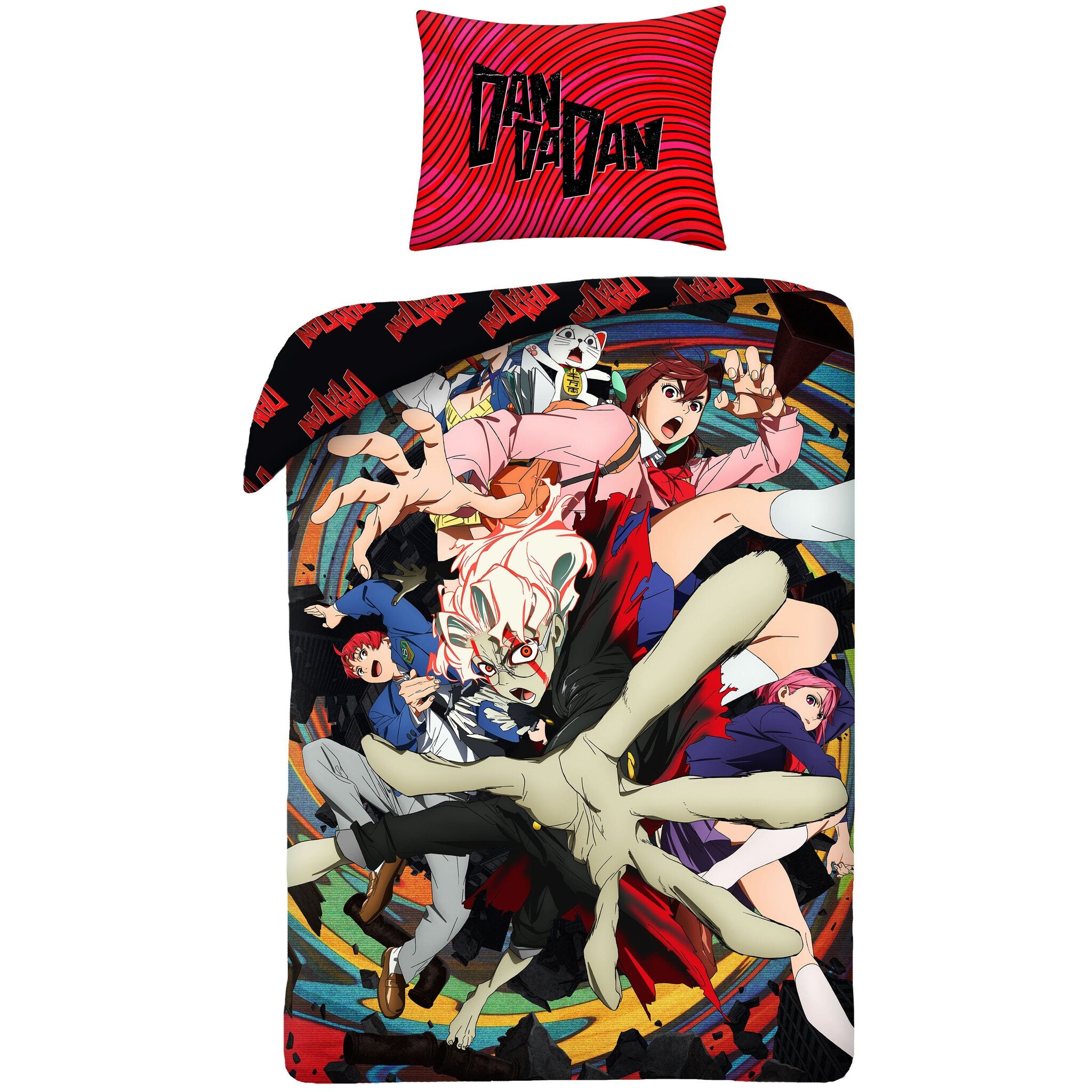 Dekbedovertrek Okarun - 140 x 200 cm - 70 x 90 cm - Polyester