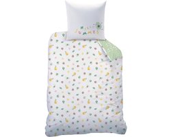 Dekbedovertrek Tutti Frutti - Eenpersoons - 140 x 200 cm - Katoen