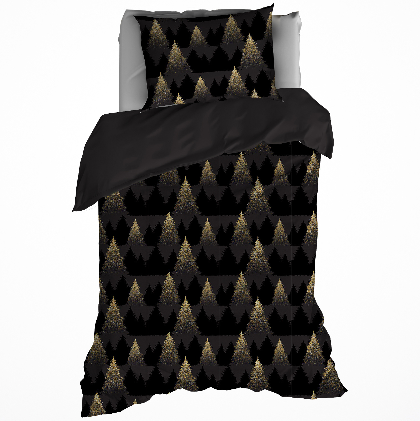 Dekbedovertrek Katoen Flanel Eve - Eenpersoons - 140 x 200/220 cm