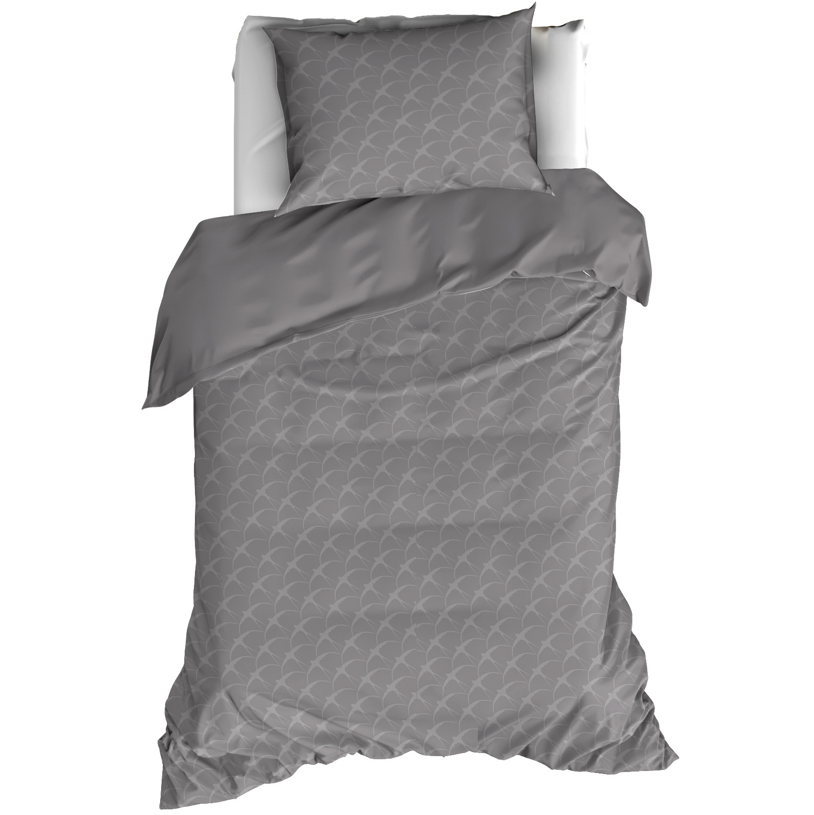 Dekbedovertrek Birds - Eenpersoons - 140 x 200/220 cm - Flanel