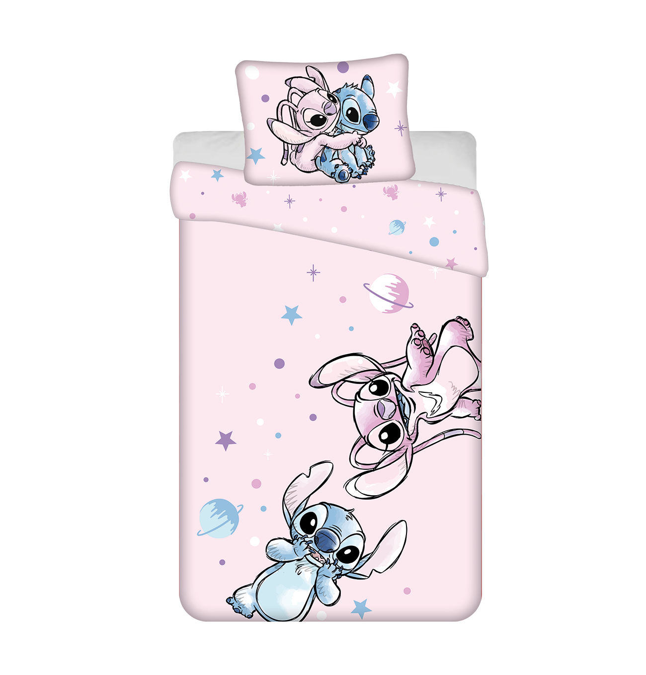 Dekbedovertrek Universe - 140 x 200 cm / 50 x 70 cm - Katoen