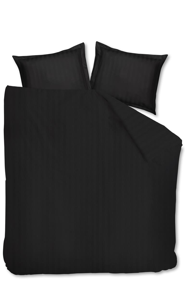 Beddinghouse Dekbedovertrek Beddinghouse Shine Dekbedovertrek Katoen Satijn - Zwart