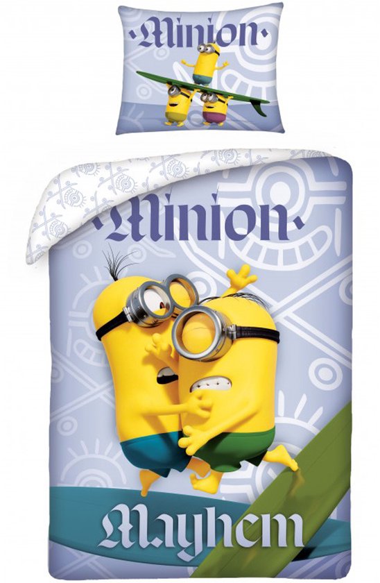 Dekbedovertrek Mayhem - Eenpersoons - 140 x 200 cm - Katoen