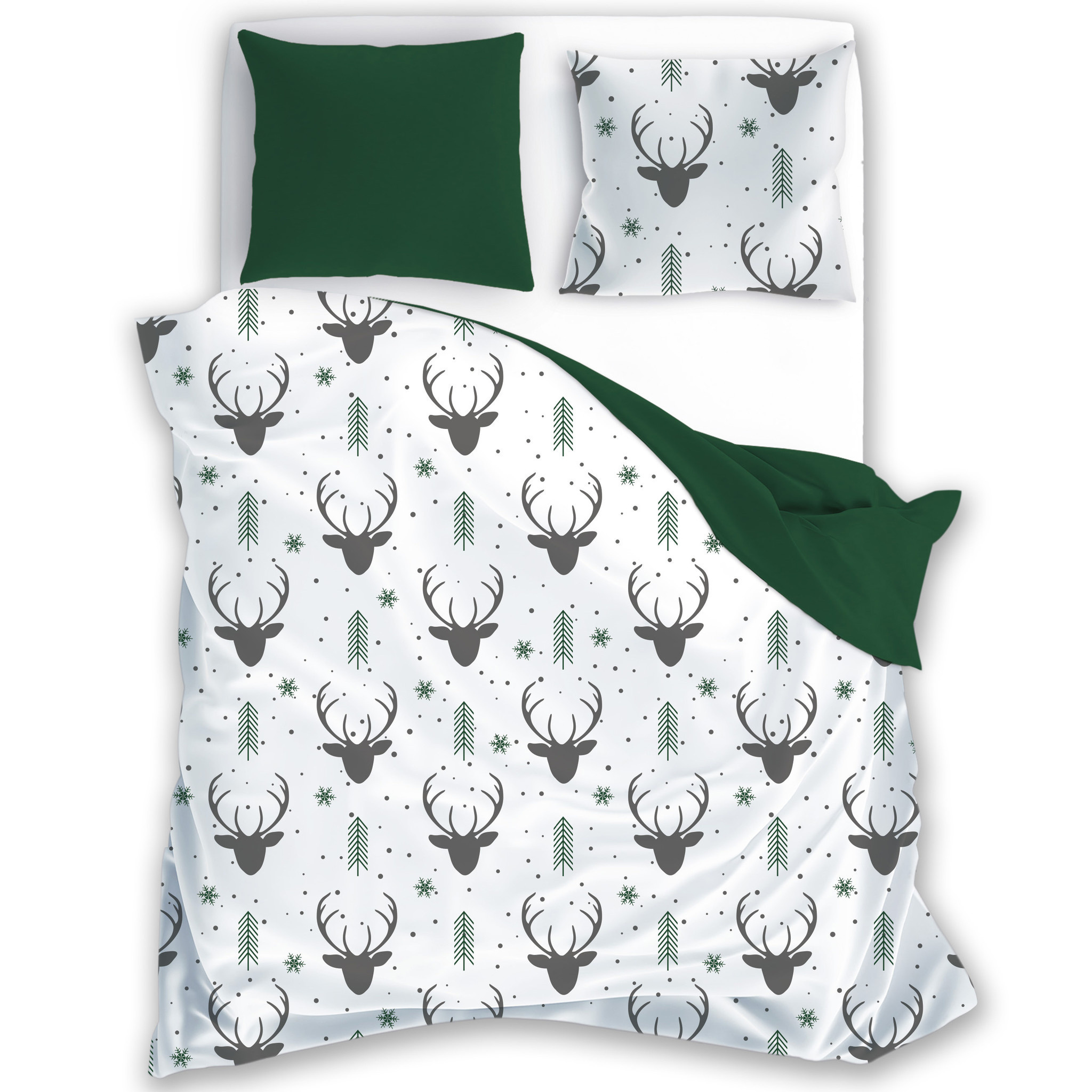 Dekbedovertrek Scandic - Eenpersoons - 140 x 200 cm - Katoen