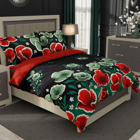 Dekbedovertrek Garden - 140 x 200 cm + 70 x 90 cm - Katoen