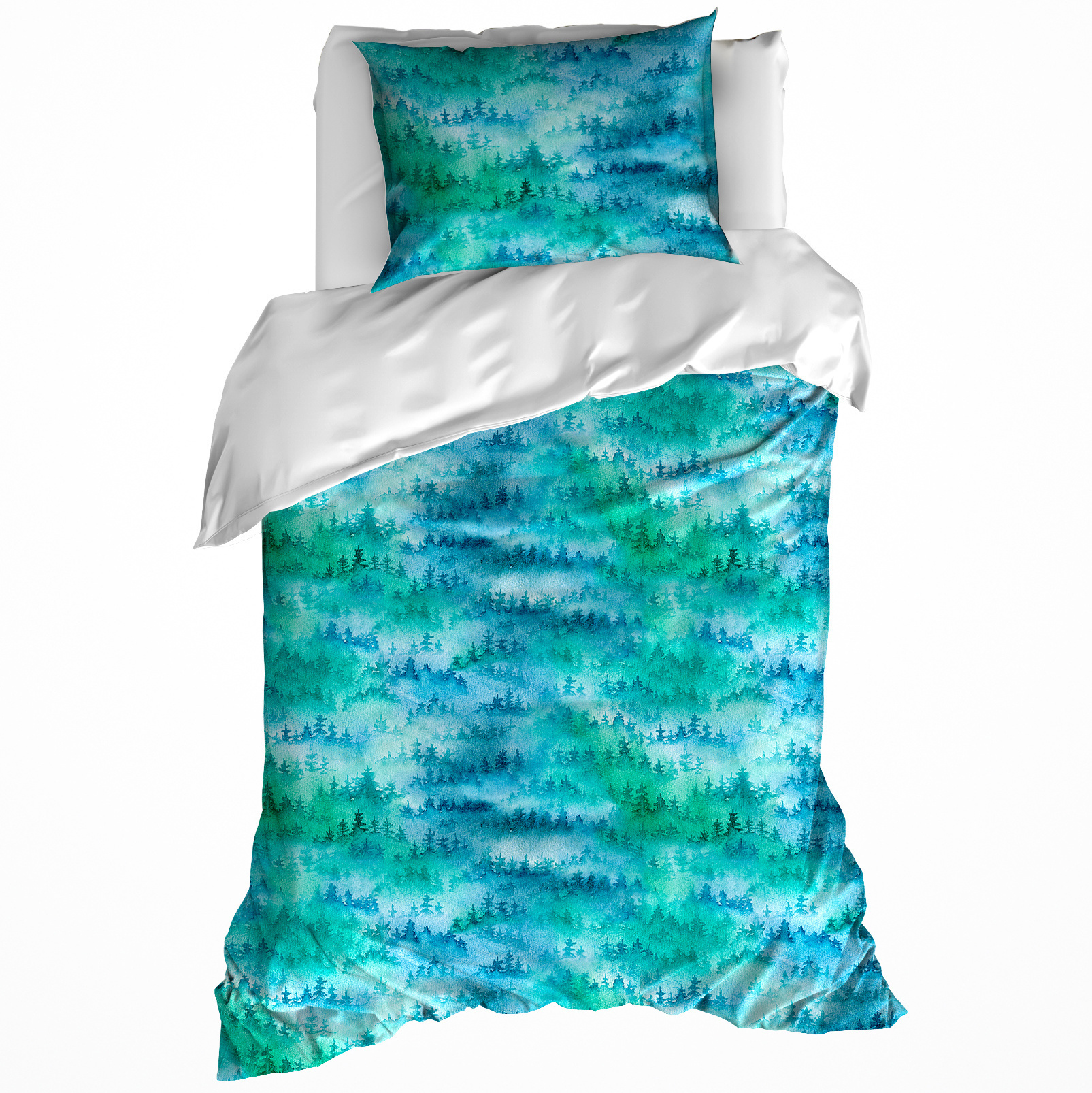 DWL Dekbedovertrek douglas algiers blue 140x200/220+60x70