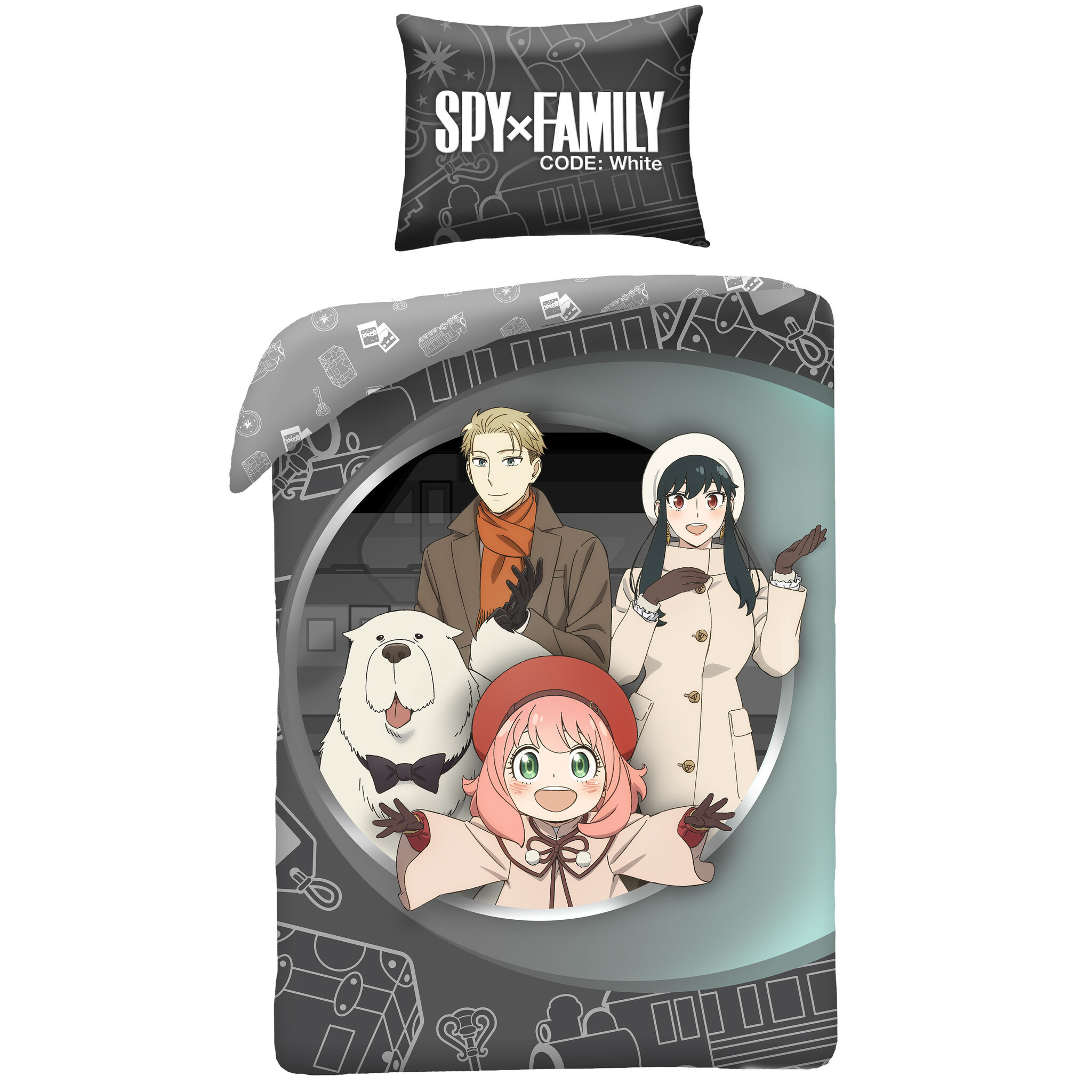 Dekbedovertrek, Loid Forger - 140 x 200 cm + 70 x 90 cm - Katoen