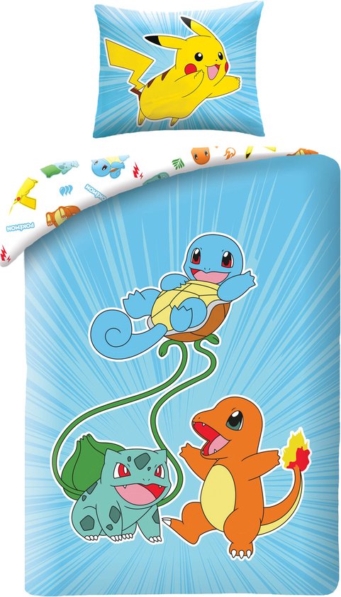 Dekbedovertrek Play - Eenpersoons - 140 x 200 cm - Polyester