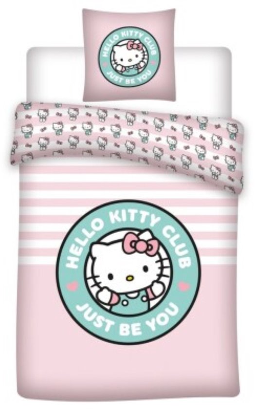 Dekbedovertrek Just be You - Eenpersoons - 140 x 200 cm - Polykatoen