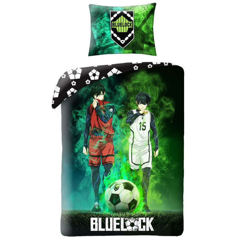 Dekbedovertrek Yoichi Isagi - 140 x 200 cm + 70 x 90 cm - Katoen