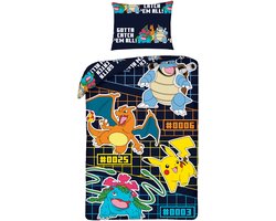 Dekbedovertrek Charizard - Eenpersoons - 140 x 200 + 70 x 90 cm - Polyester