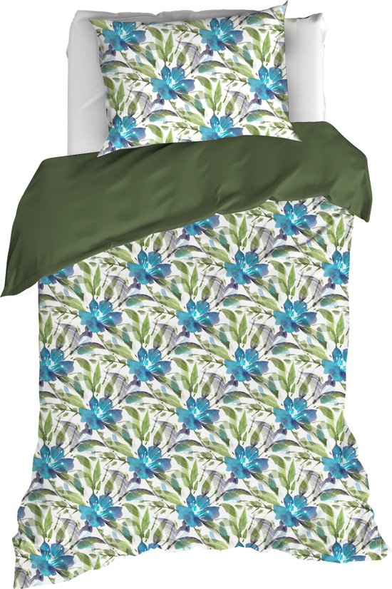 Dekbedovertrek Bellflower, Eden - 140 x 200/220 - Katoen Percal
