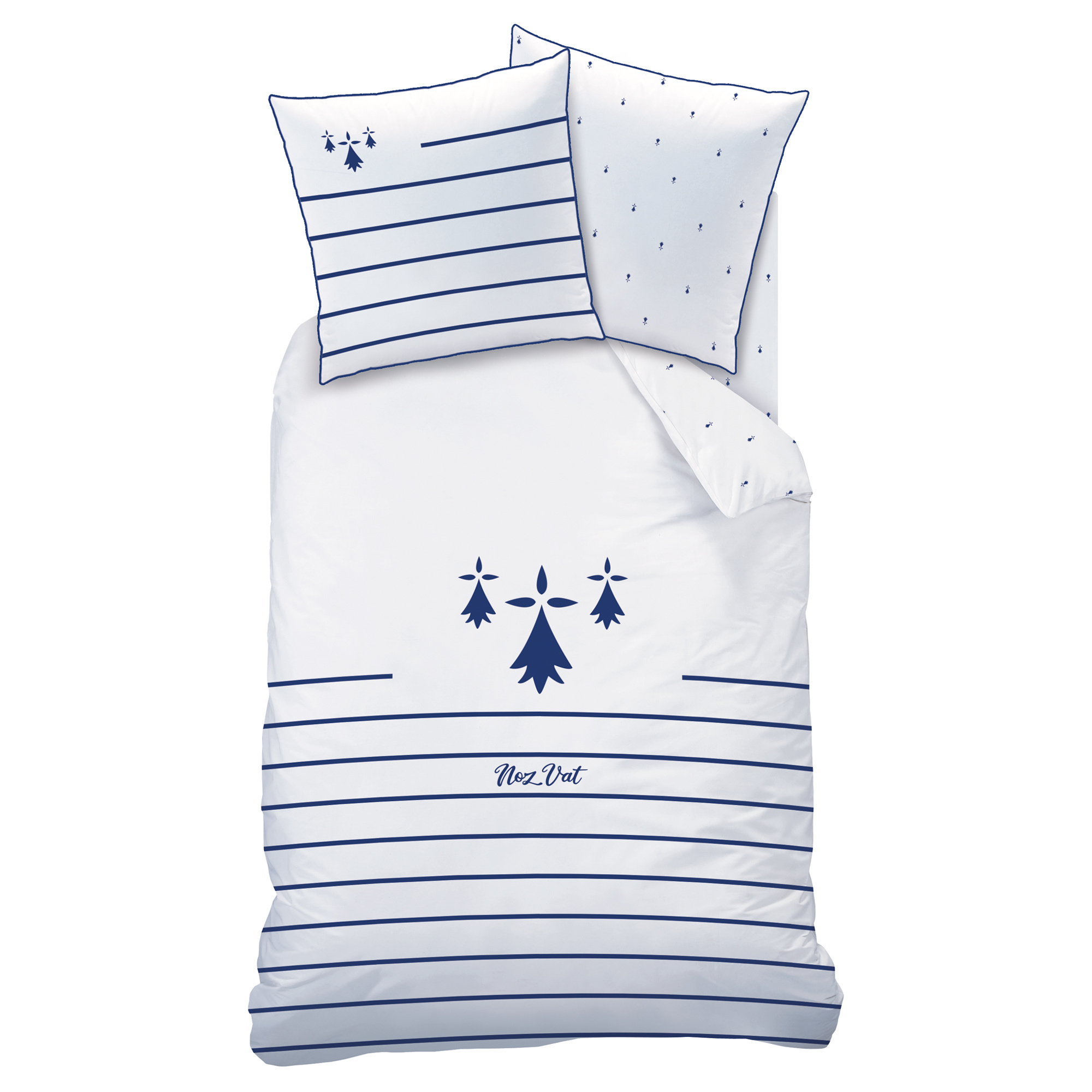 Dekbedovertrek Nos Vat - Eenpersoons - 140 x 220 cm - Katoen