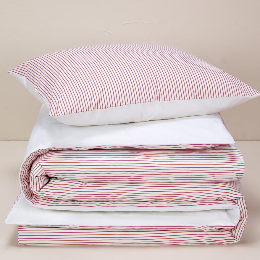 Dekbedovertrek Rosange Sunkiss - 140 x 200/220 + 60 x 70 cm - Katoen Satijn