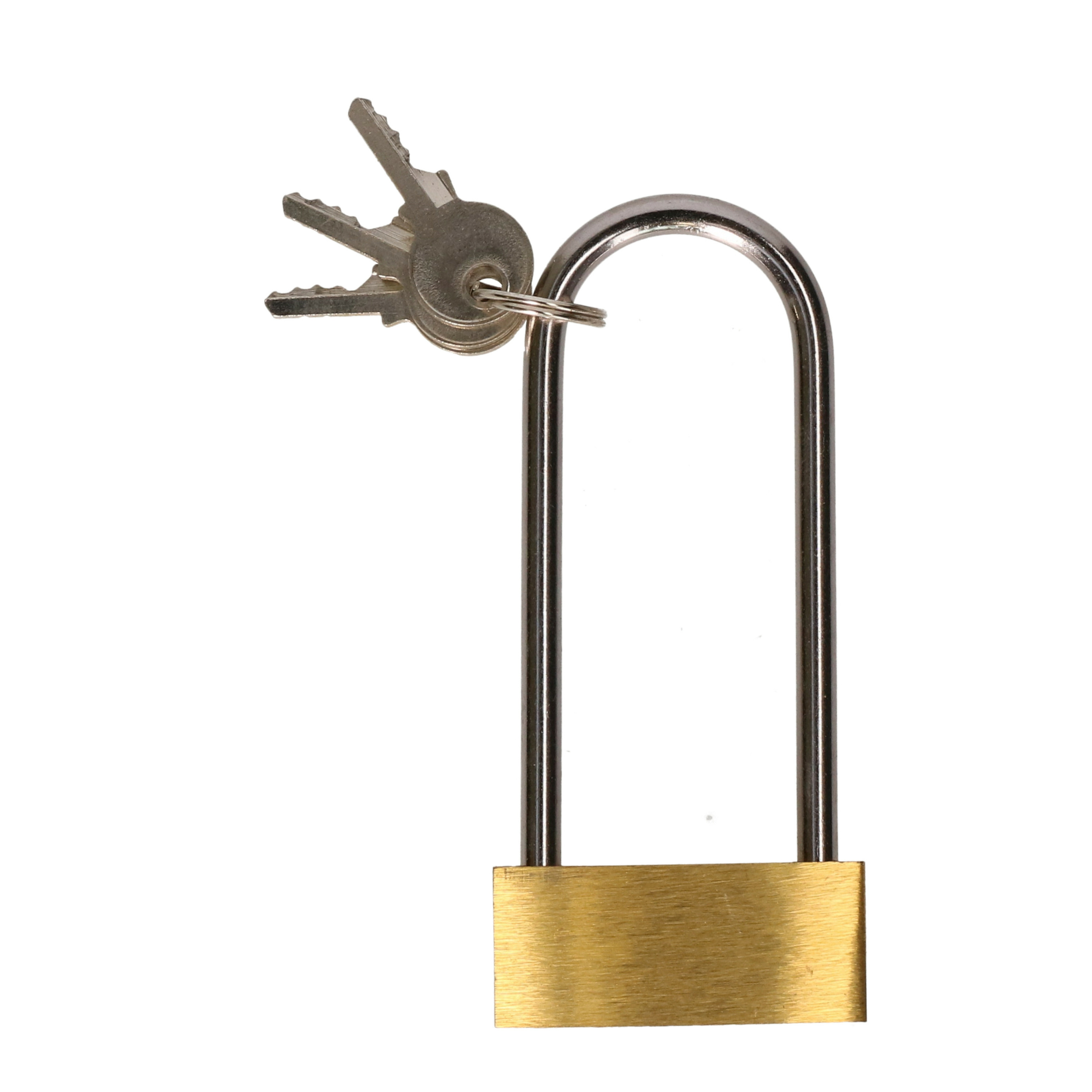 CM Hangslot met sleutel - 35 mm beugel - 3 sleutels - 7 x 3.5 x 1 cm -