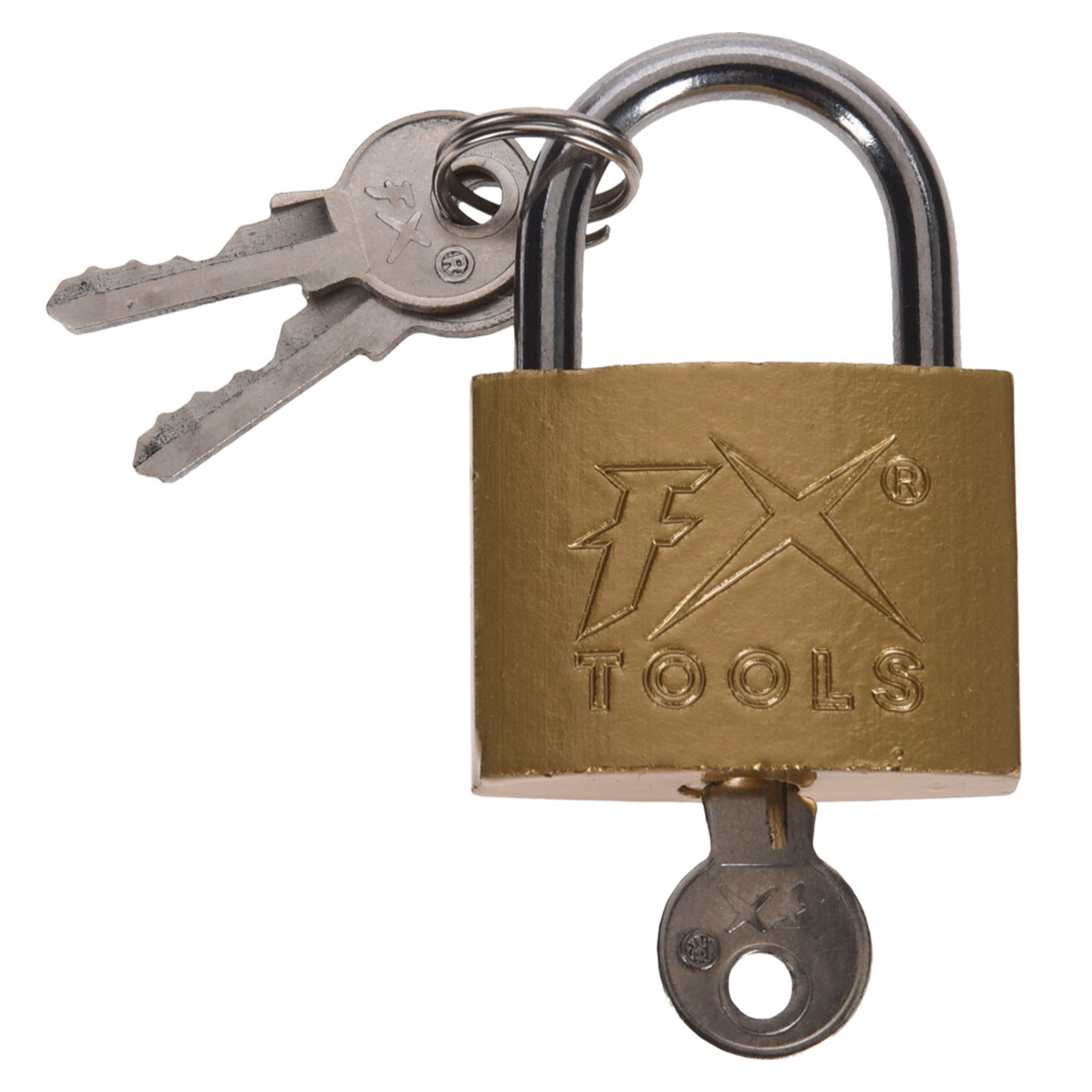 FX Tools FX Tools Hangslot met sleutel - 3 sleutels - 15 x 10 x 1.5 cm -