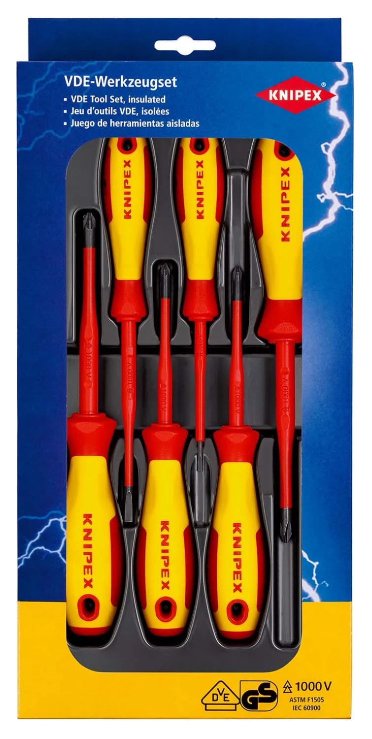 Knipex Knipex 20 - Schroevendraaier set 00 20 12 V04