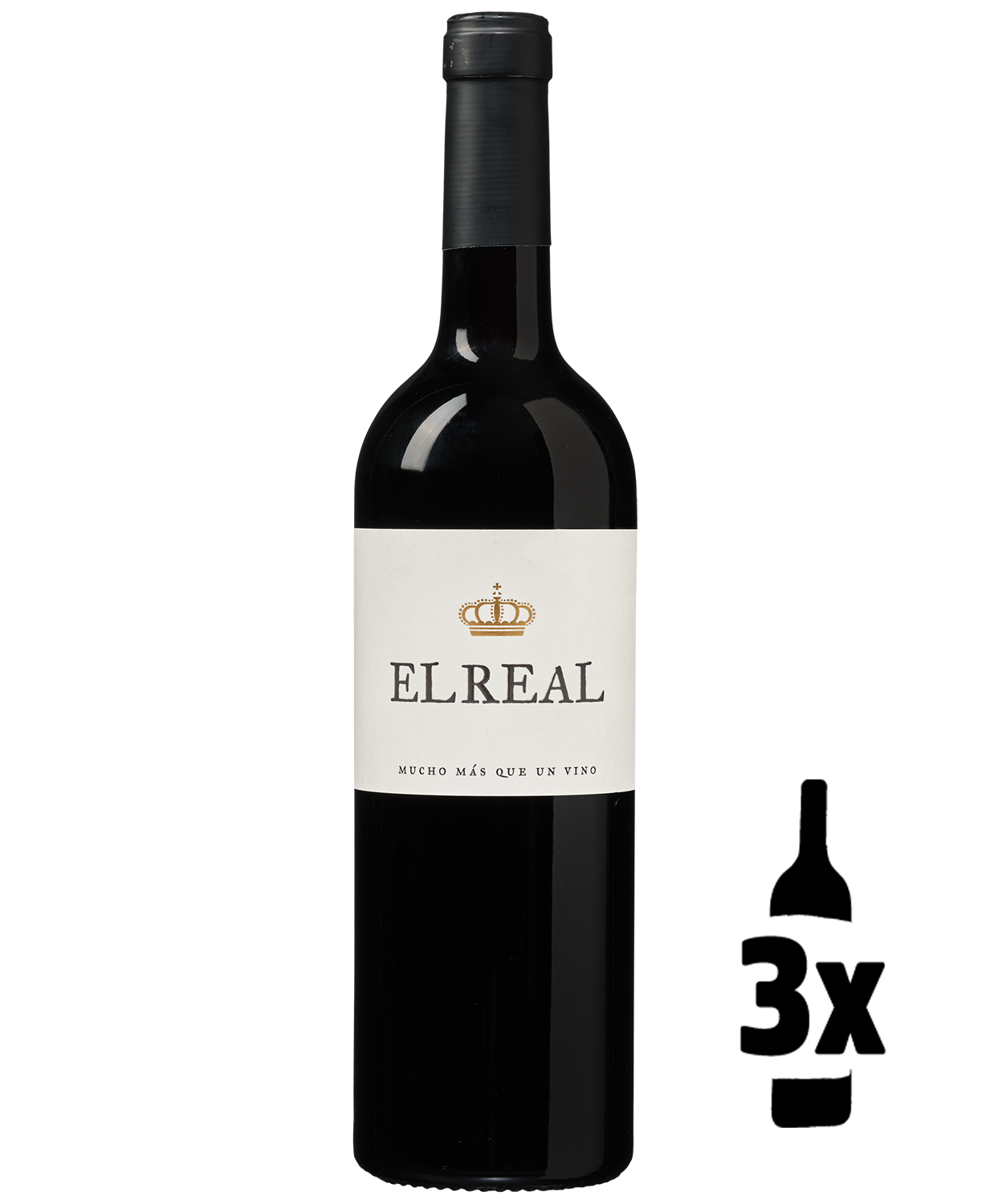 Wijnvoordeel 3 flessen El Real Tinto Probeerpakket - Rood