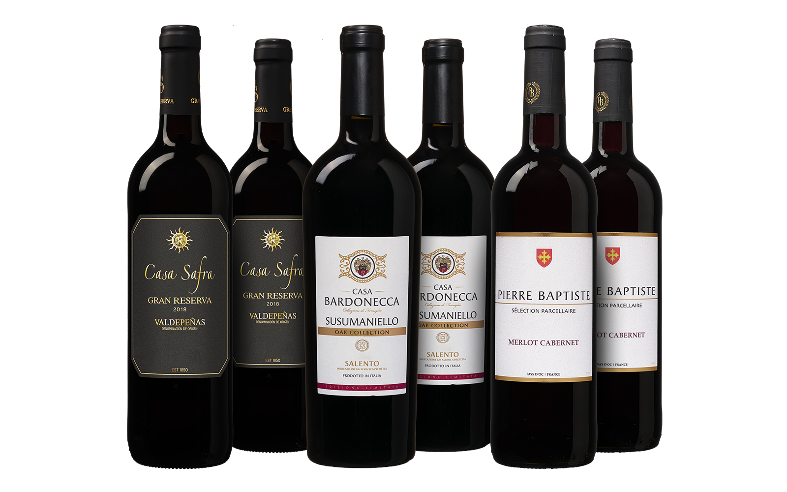 Wijnvoordeel Wijnpakket Wijnvoordeel Huisfavorieten - Rood