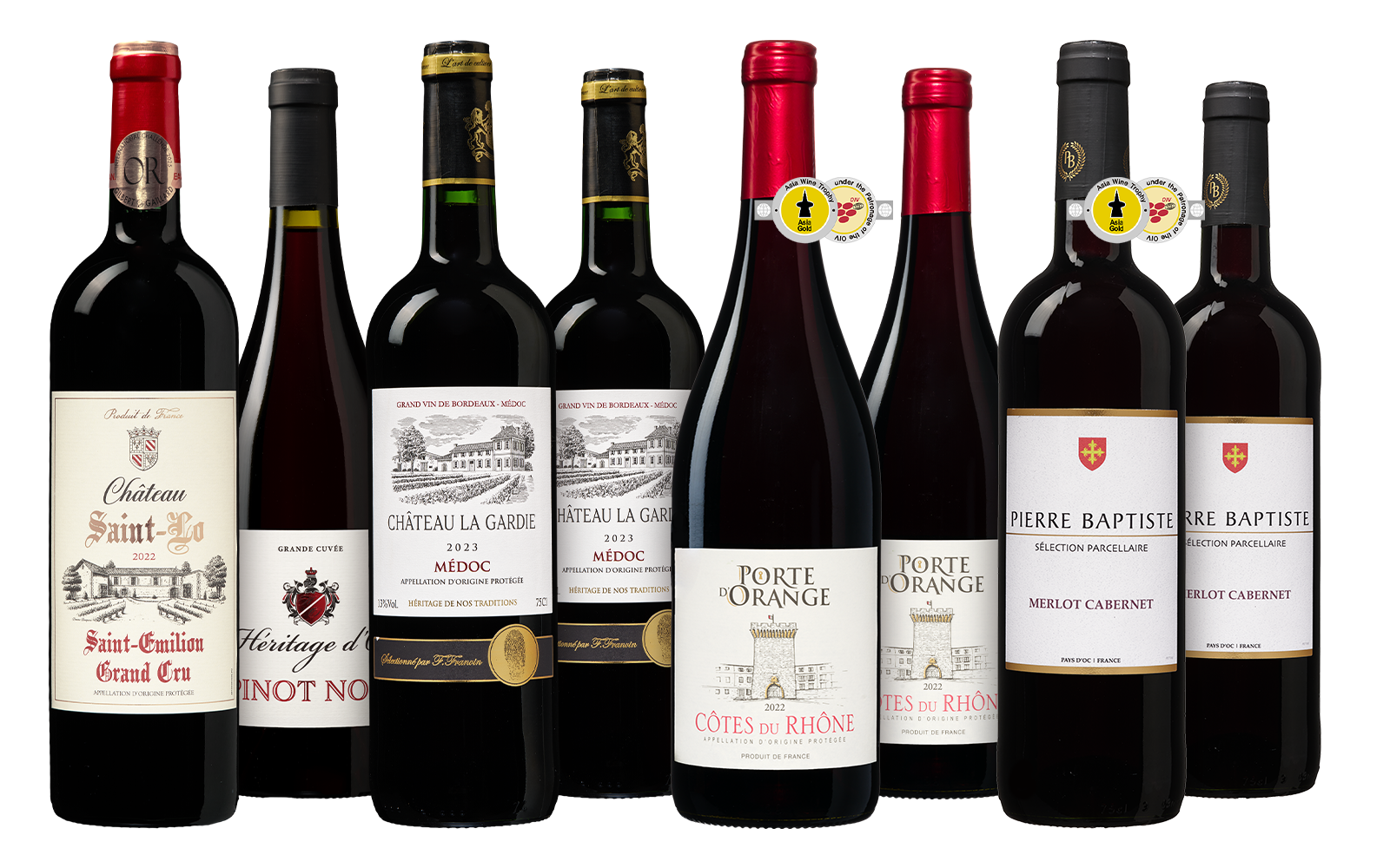 Wijnvoordeel Wijnpakket Frankrijk - Rood