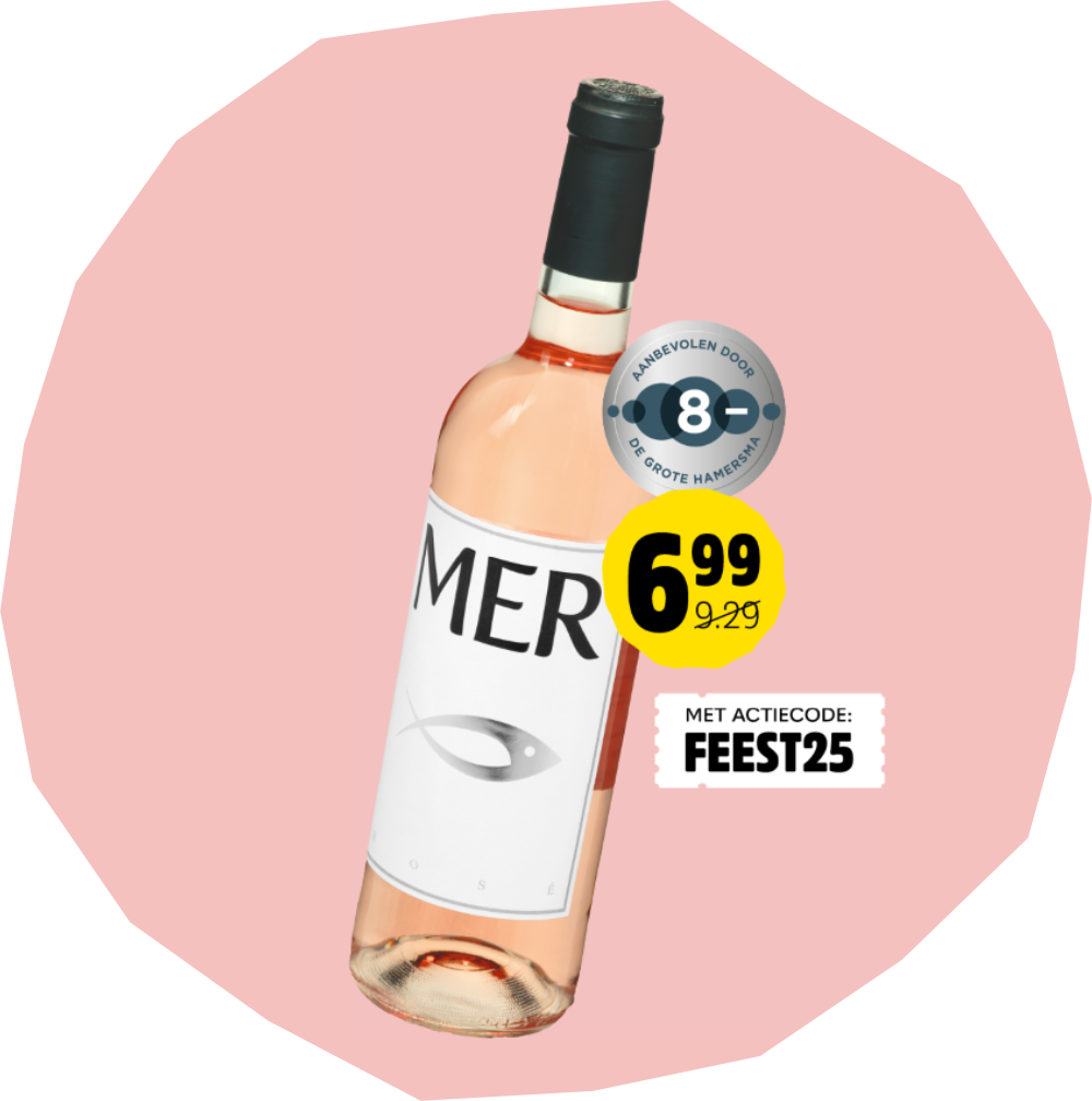 Wijnvoordeel MER Rosé (1 fles)