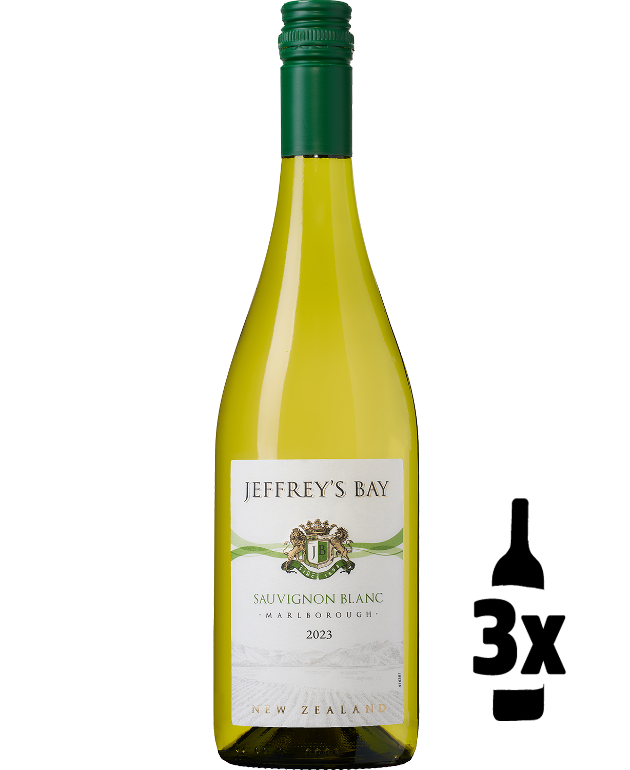 Wijnvoordeel 3 flessen Jeffrey's Bay Sauvignon Blanc Probeerpakket