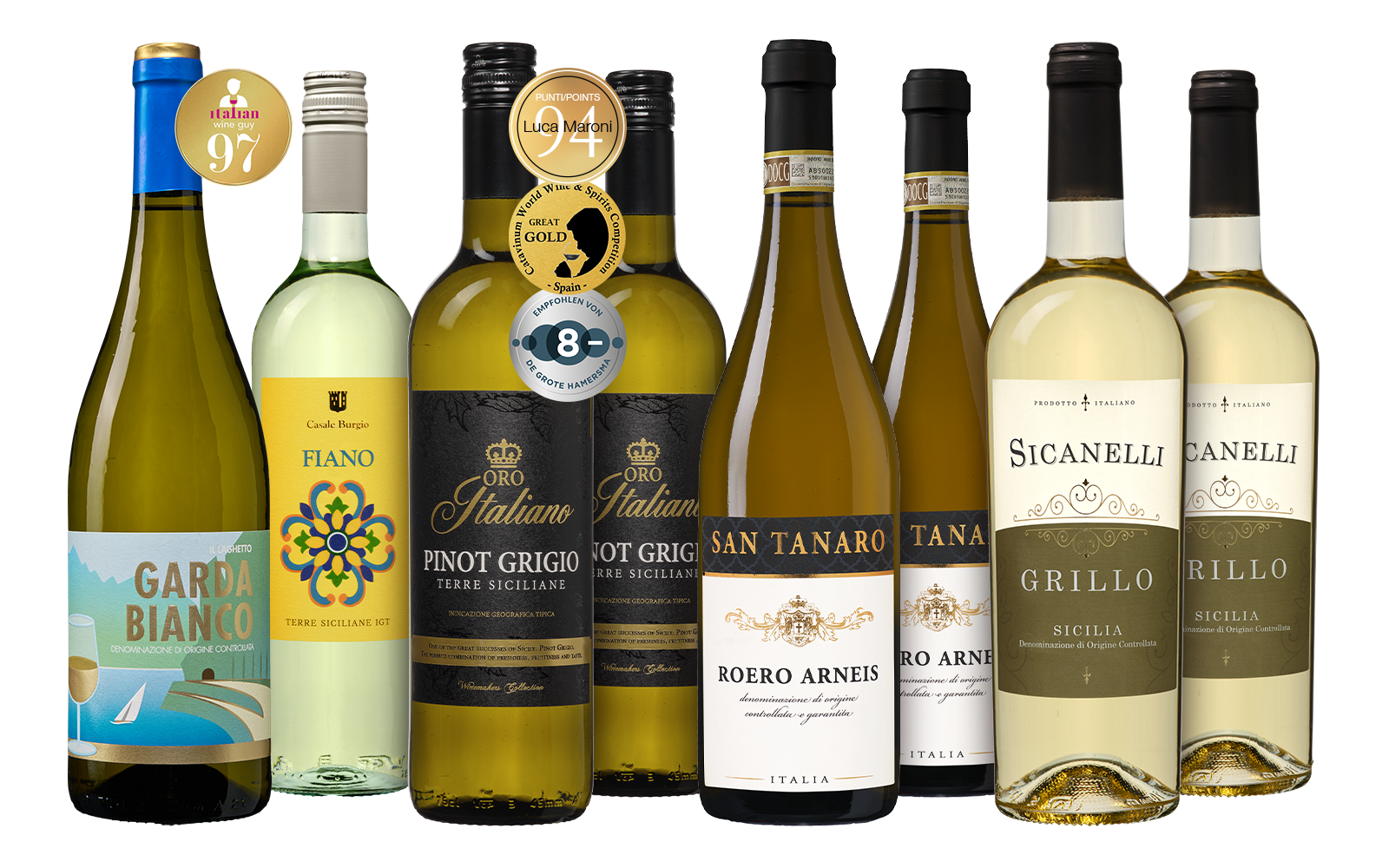 Wijnvoordeel Wijnpakket Italië Wit