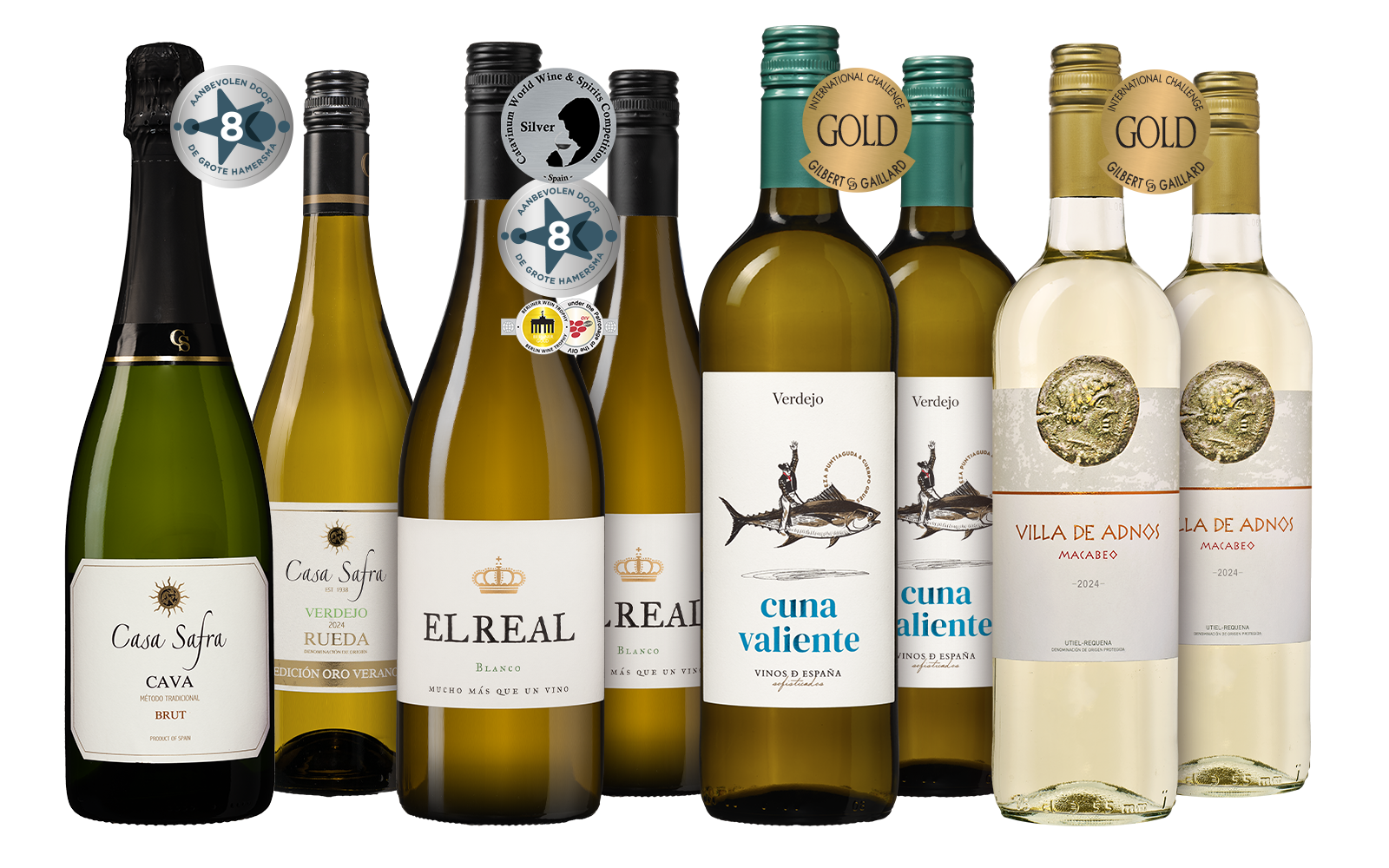 Wijnvoordeel Wijnpakket Spanje wit