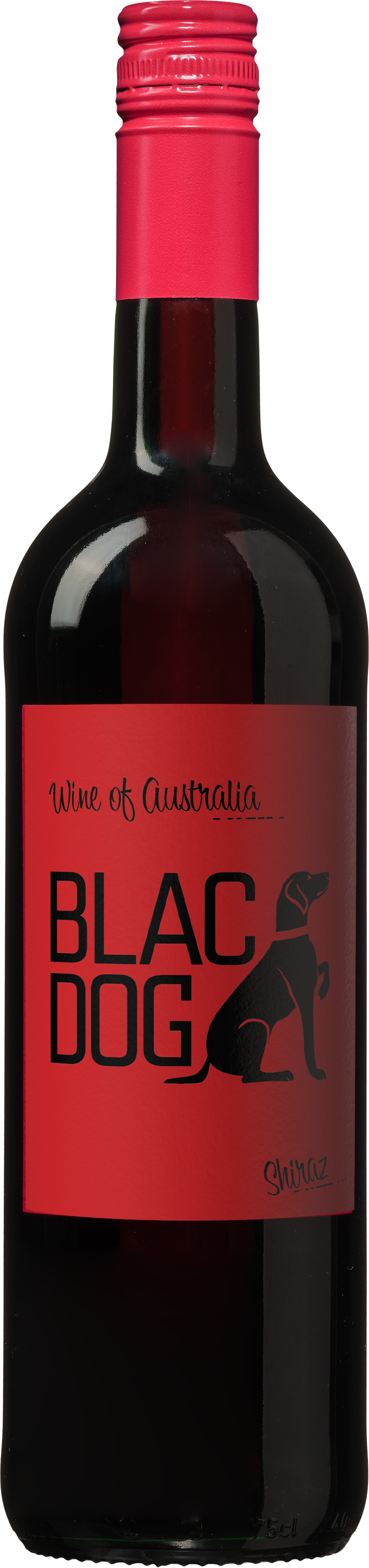 Wijnvoordeel Black Dog Shiraz - Rood