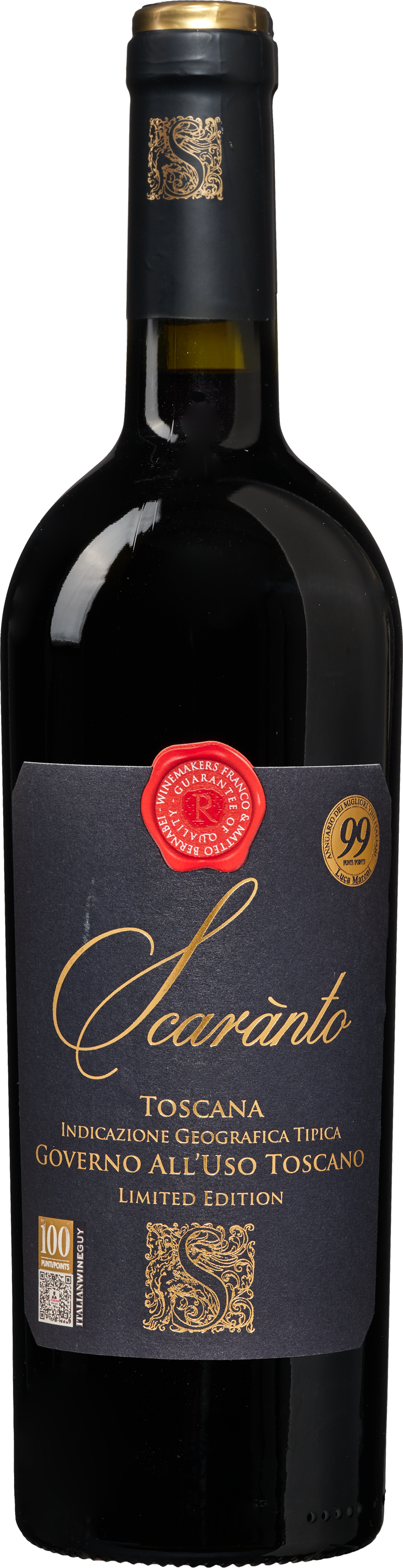 Wijnvoordeel Scarànto Governo All'Uso Toscano - Rood