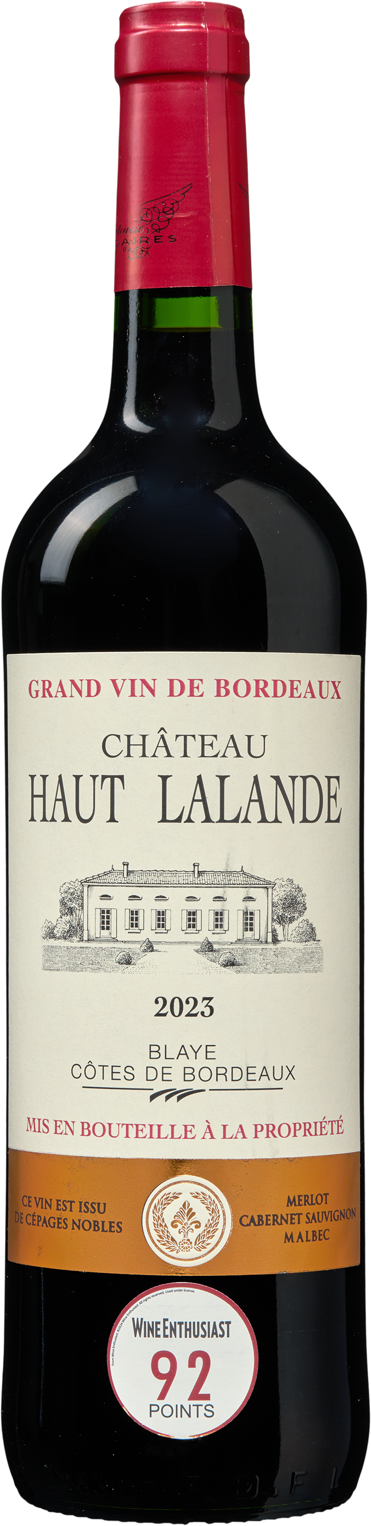 Wijnvoordeel Château Haut Lalande Blaye Côtes de Bordeaux - Rood
