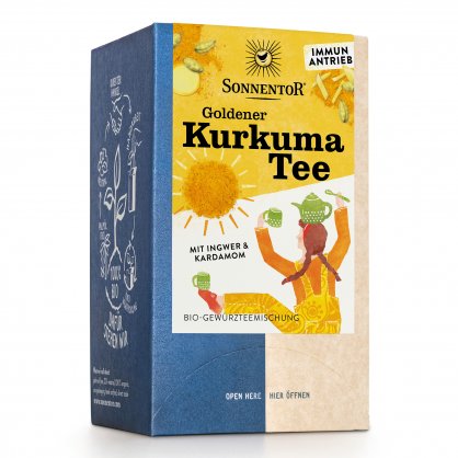 Sonnentor Sonnentor - Gouden Kurkuma Thee bio - 18 zakjes