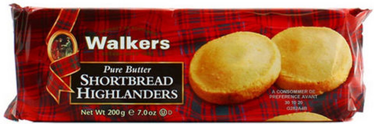 Walkers Walkers - Shortbread Highlanders (cellofaan) - 200g