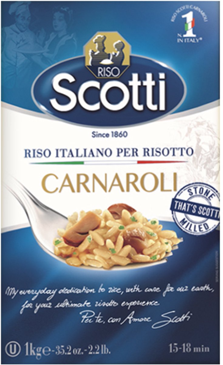 Riso Scotti - Carnaroli Risotto - 1kg