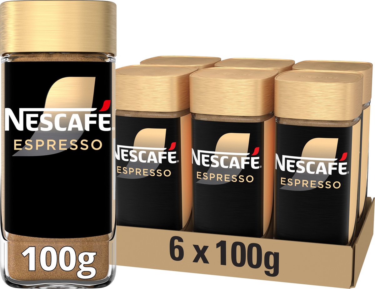 Nescafe Nescafé - Gold Espresso Oploskoffie - 6x 100g