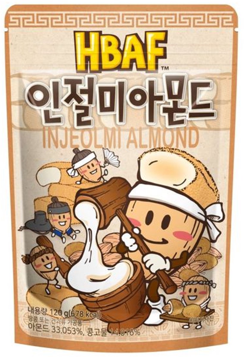 HBAF - Injeolmi Almond - 120g