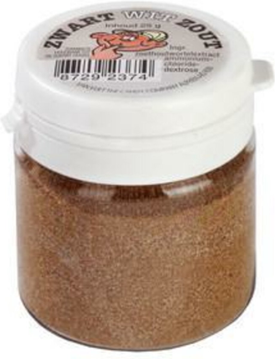 Van Vliet Van Vliet - Zwart Wit Zout - 18x 25g