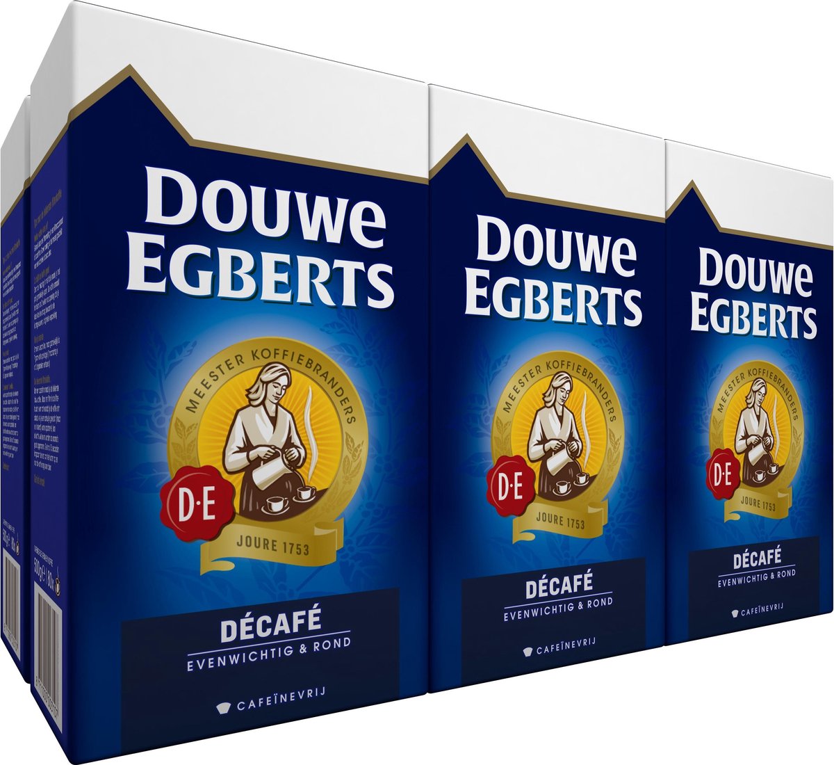 Douwe Egberts Douwe Egberts - Décafé Gemalen Koffie - 6x 500g