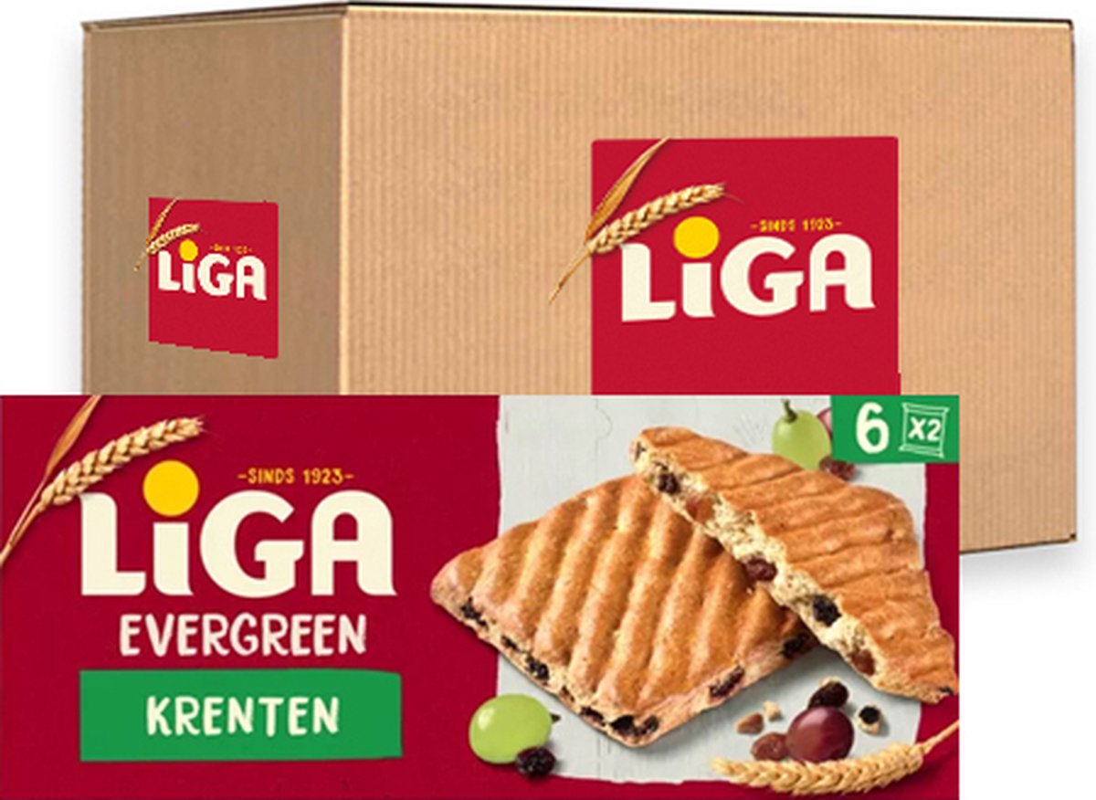 Liga - Evergreen Krenten - 12x 225g