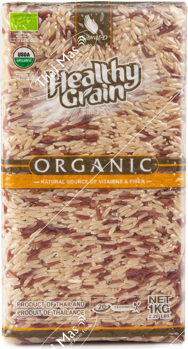 Sawat-D - Duo Rice (Bruine & Rode Rijst) - 1kg