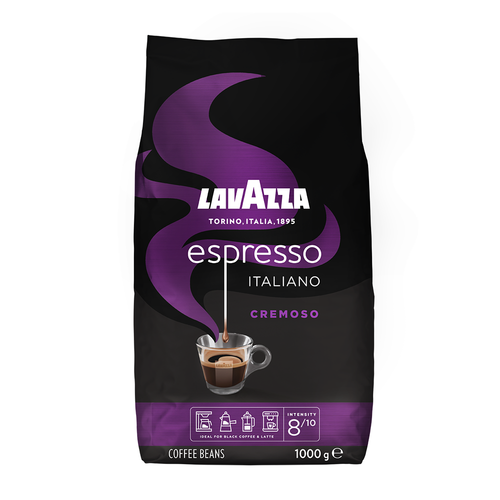 Lavazza Lavazza - Espresso Italiano Cremoso Bonen - 1 kg